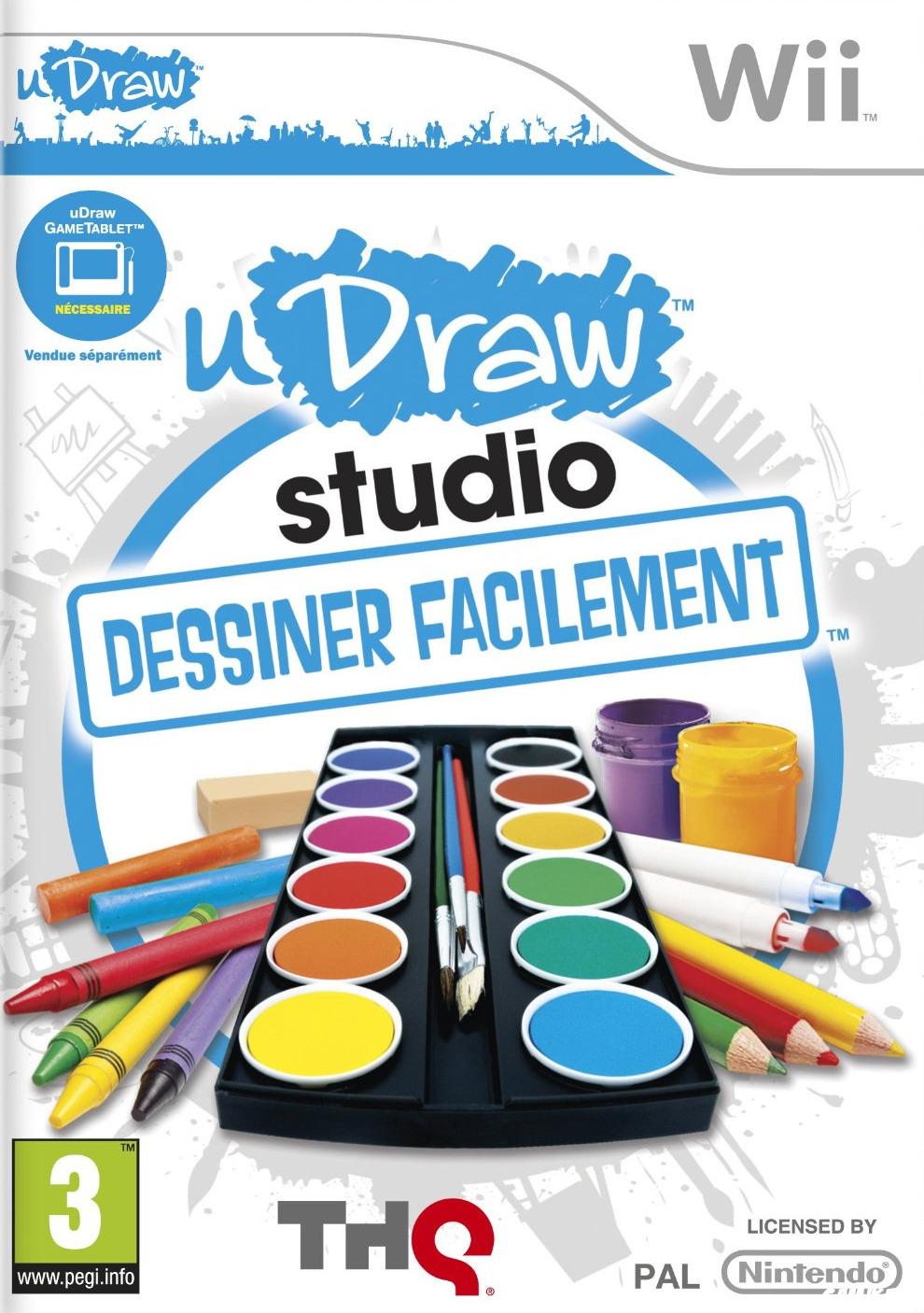 cover uDraw Studio : Dessiner Facilement wii