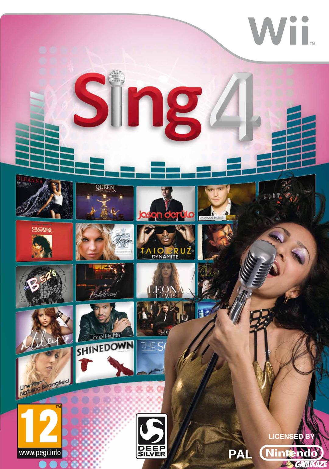cover Sing 4 : The Hits Edition wii