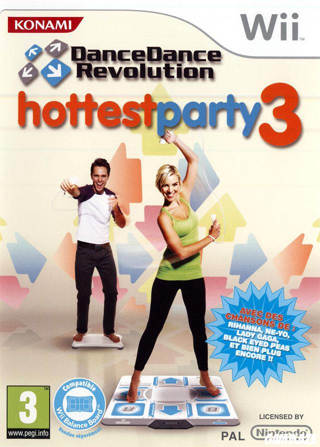 cover Dance Dance Revolution : Hottest Party 3 wii