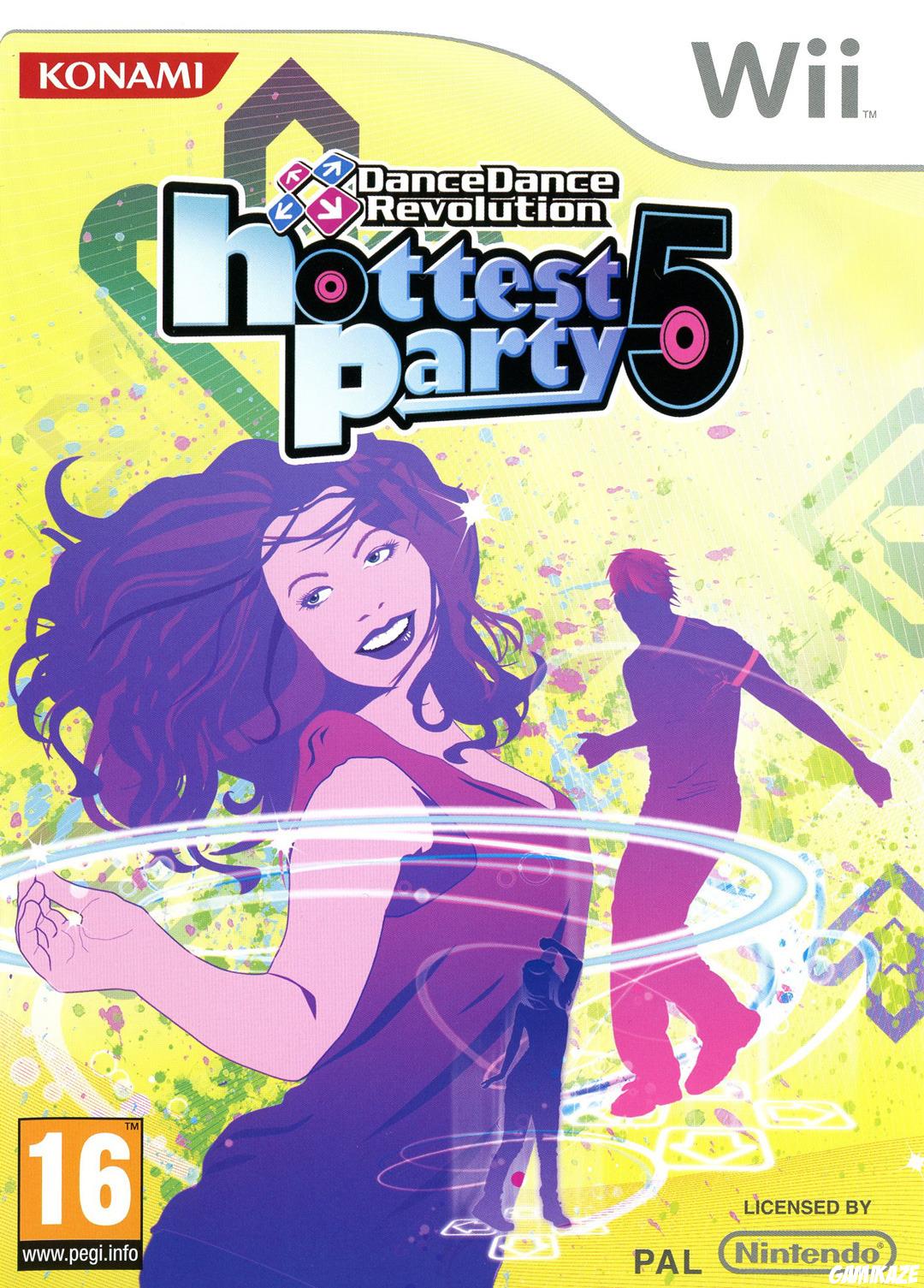 cover Dance Dance Revolution : Hottest Party 5 wii