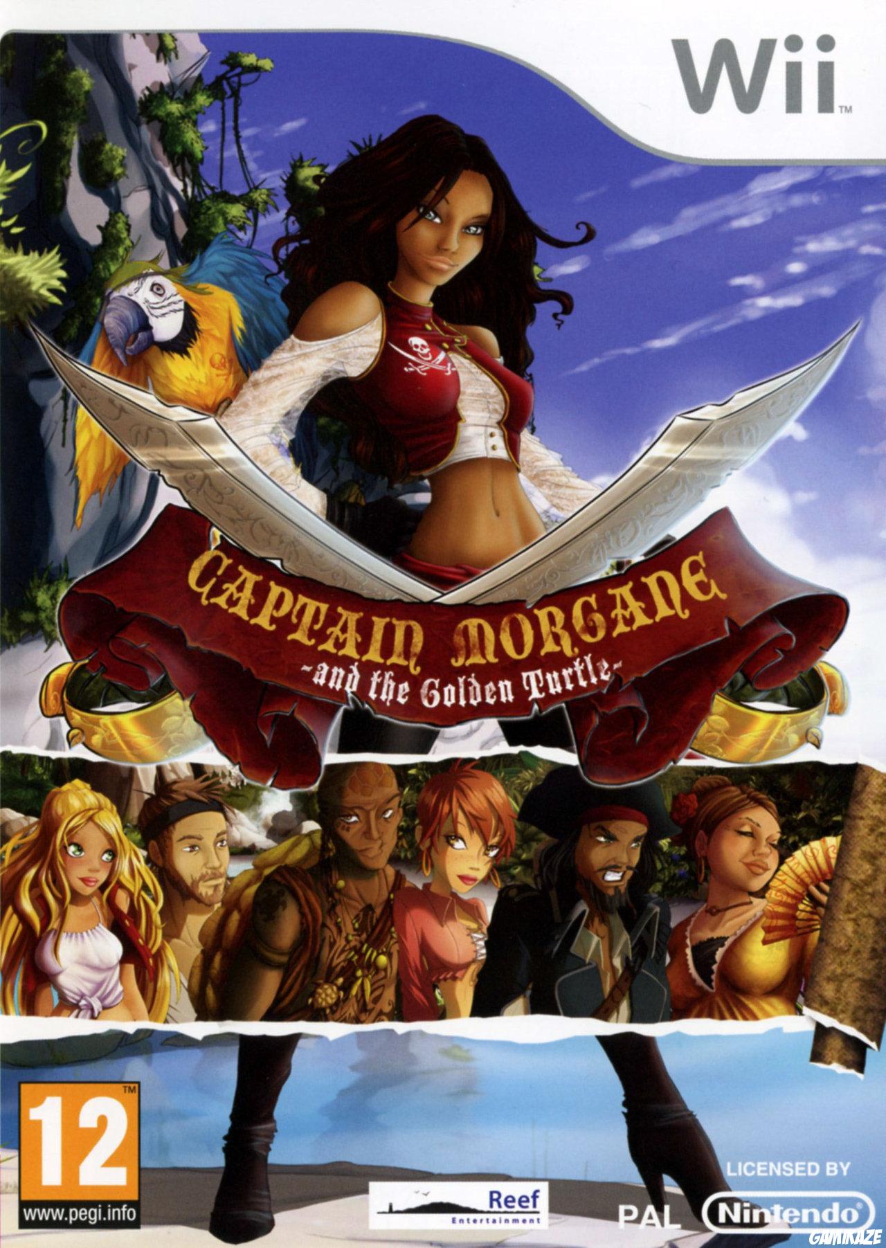 cover Captain Morgane et la Tortue d'Or wii
