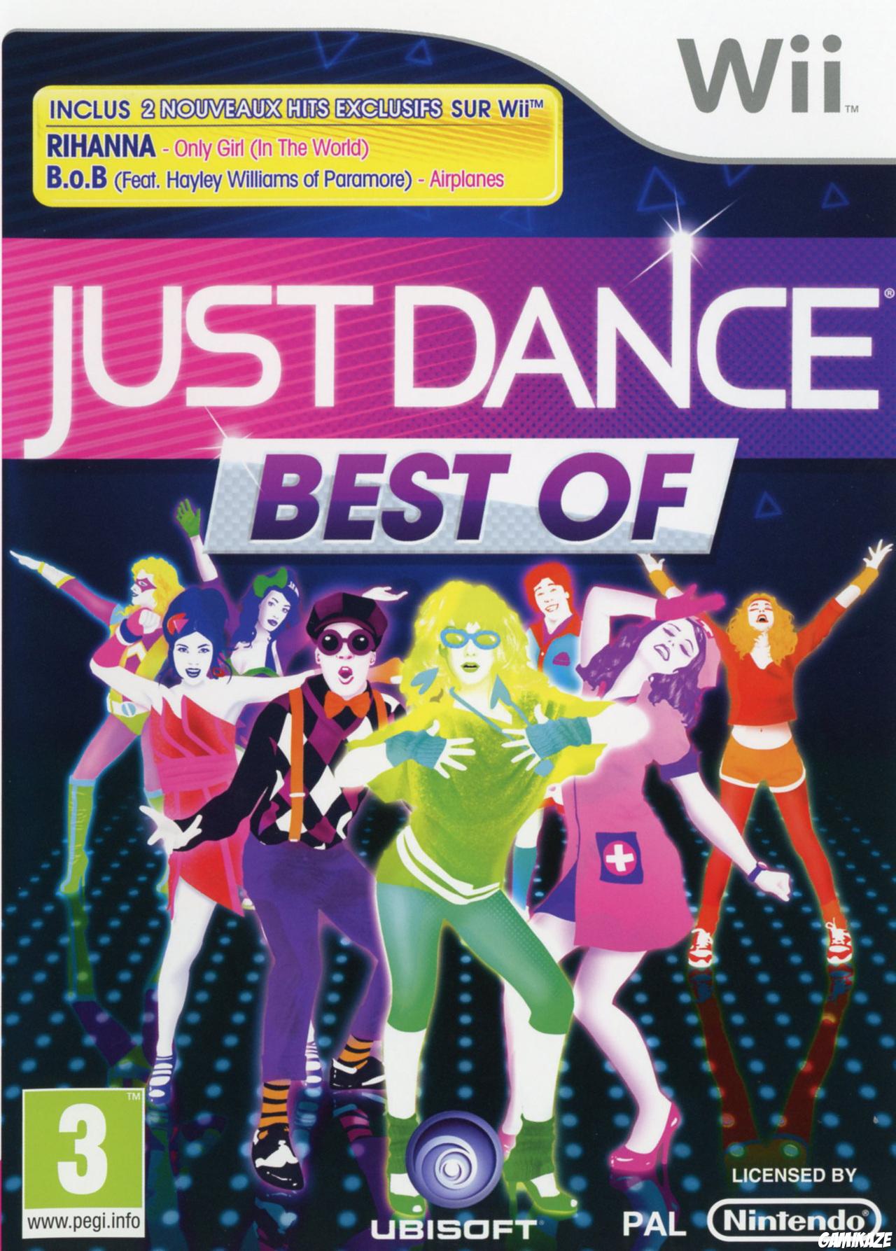 cover Just Dance Best Of wii