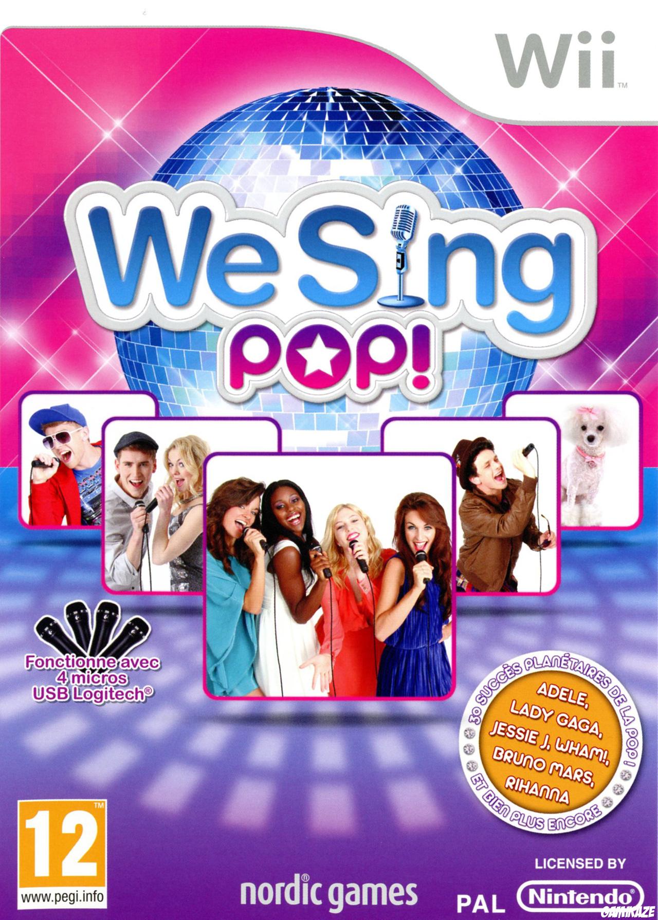 cover We Sing Pop ! wii