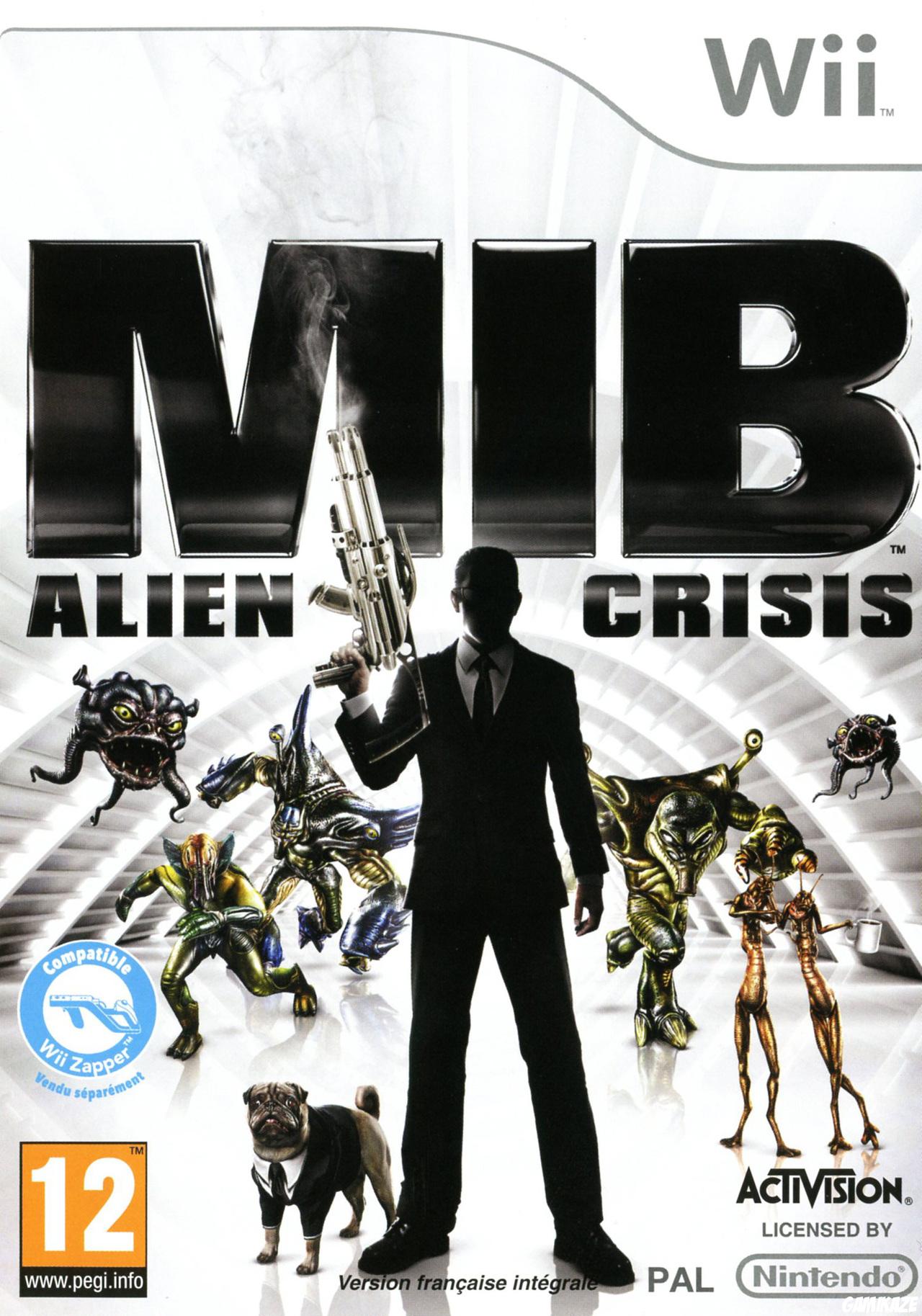 cover Men in Black : Alien Crisis wii