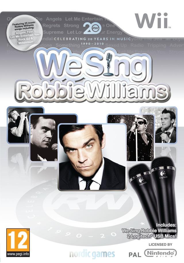 cover We Sing Robbie Williams wii