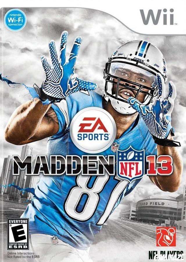 cover Madden NFL 13 wii