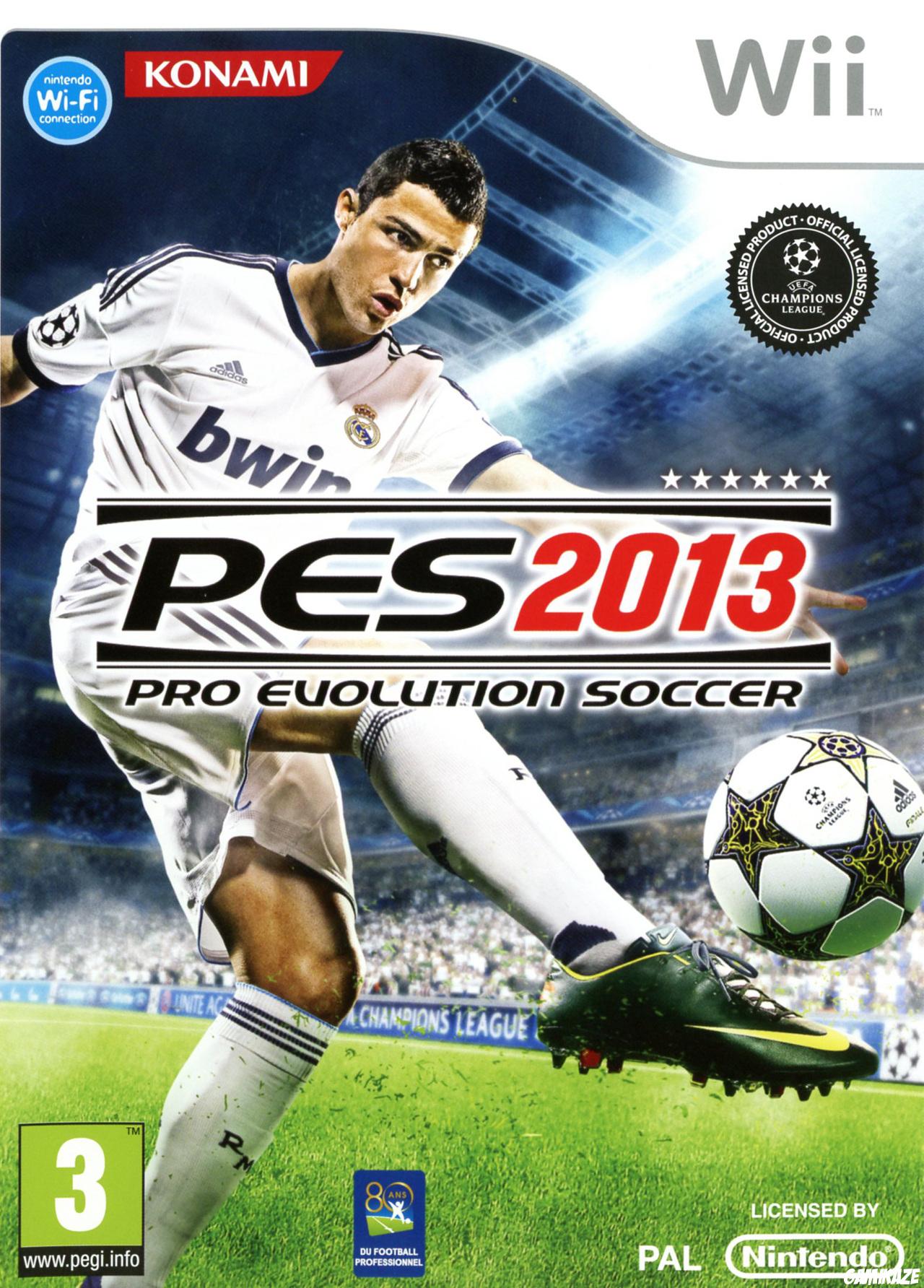 cover Pro Evolution Soccer 2013 wii