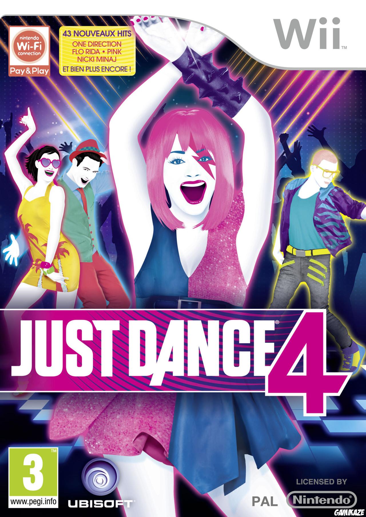 cover Just Dance 4 wii