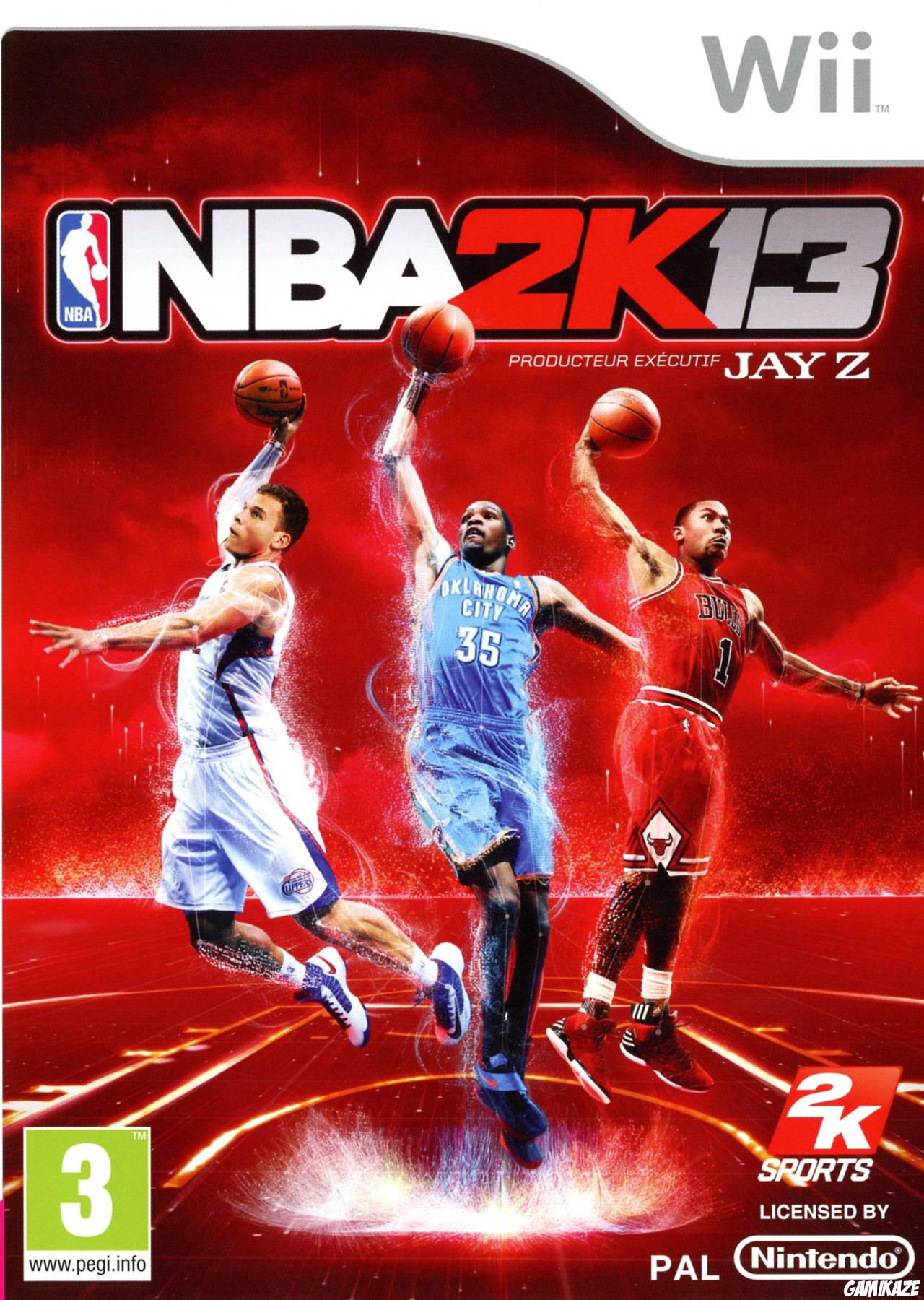 cover NBA 2K13 wii