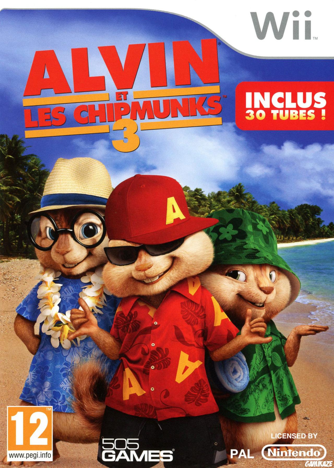 cover Alvin et les Chipmunks 3 wii