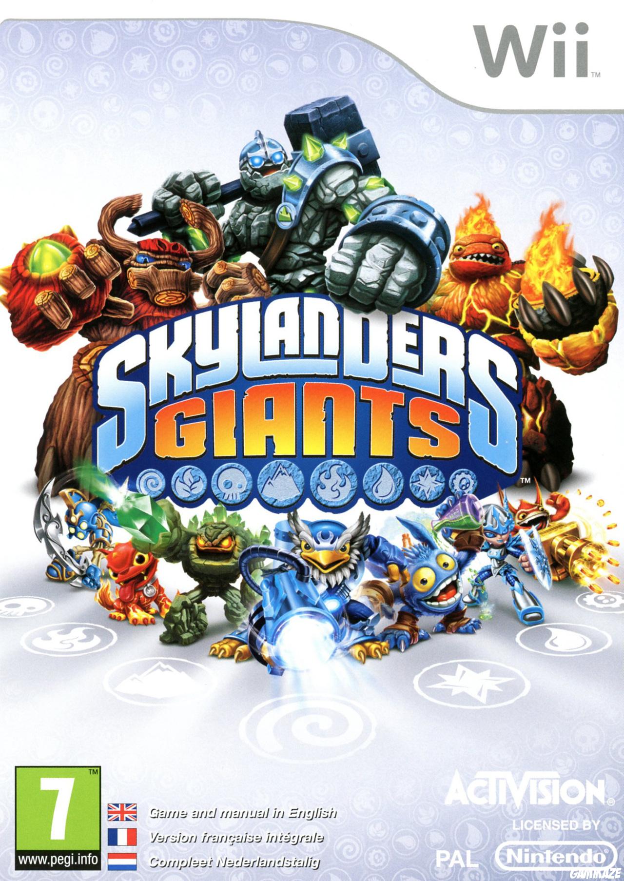 cover Skylanders Giants wii