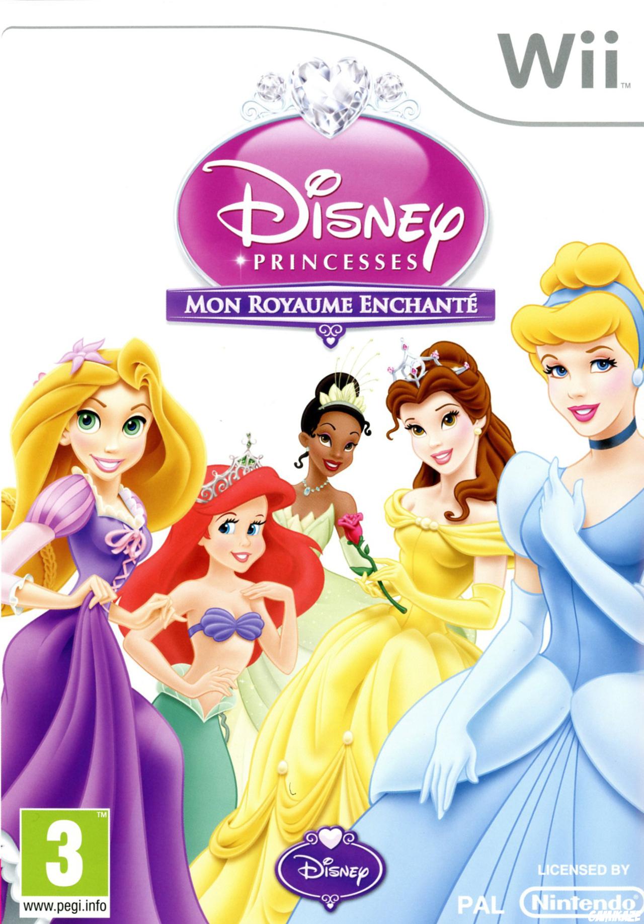 cover Disney Princesses : Mon Royaume Enchanté wii