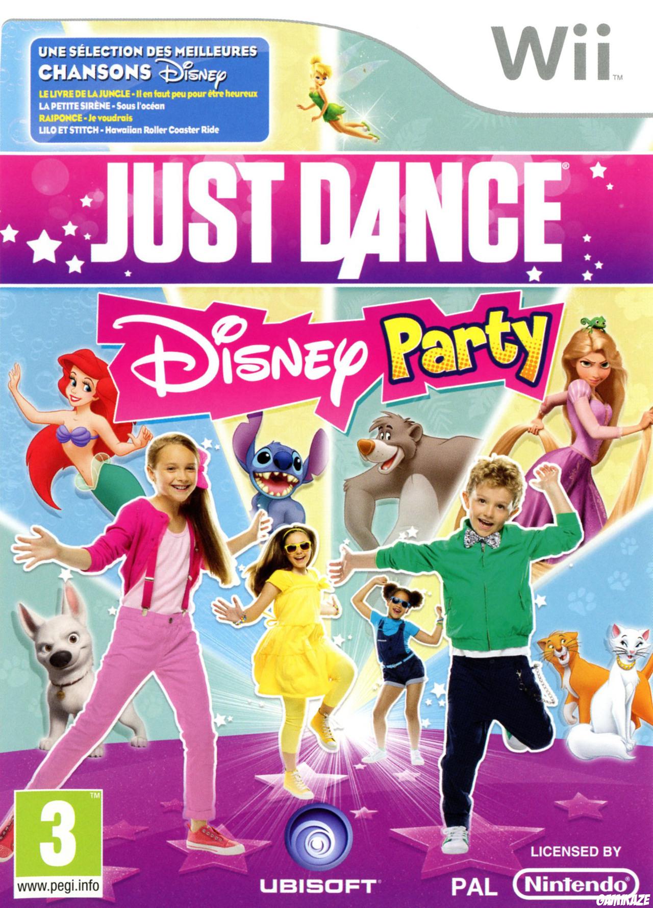 cover Just Dance : Disney Party wii