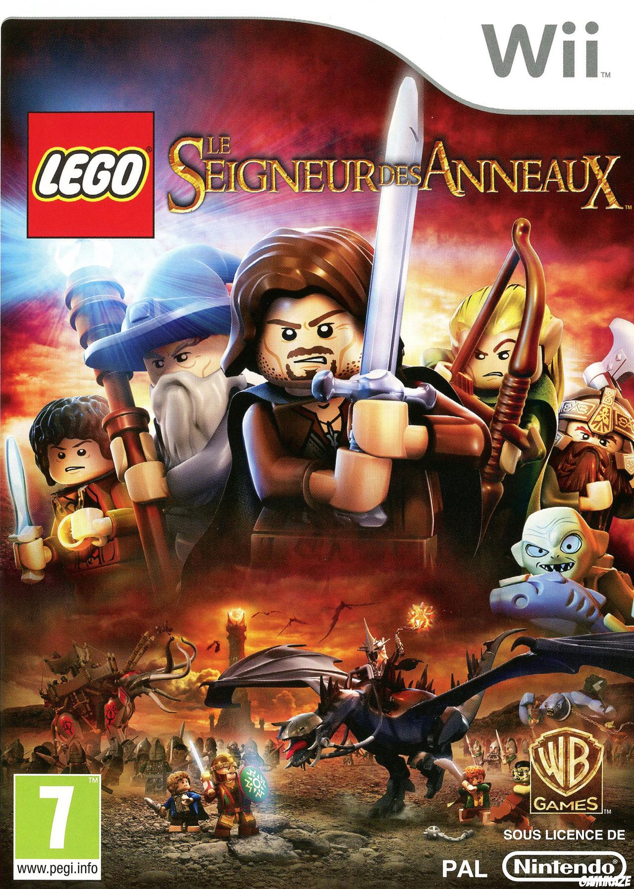 cover Lego Le Seigneur des Anneaux wii