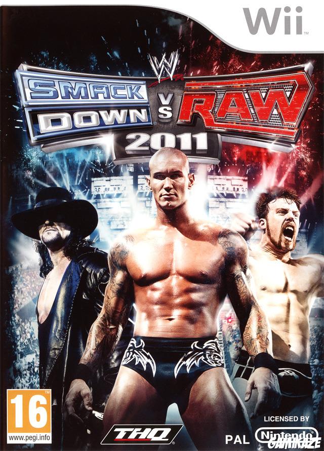 cover WWE Smackdown vs Raw 2011 wii