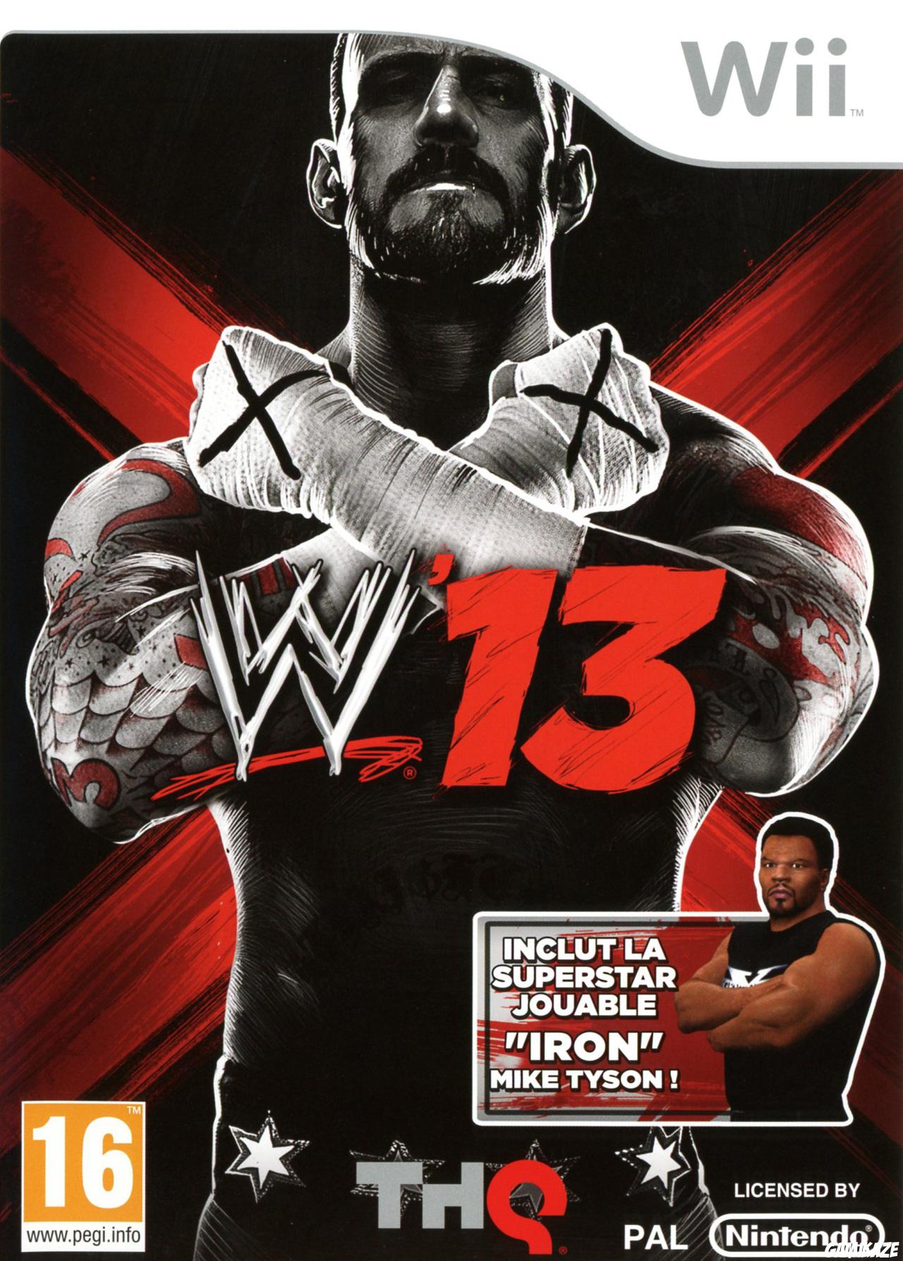 cover WWE 13 wii