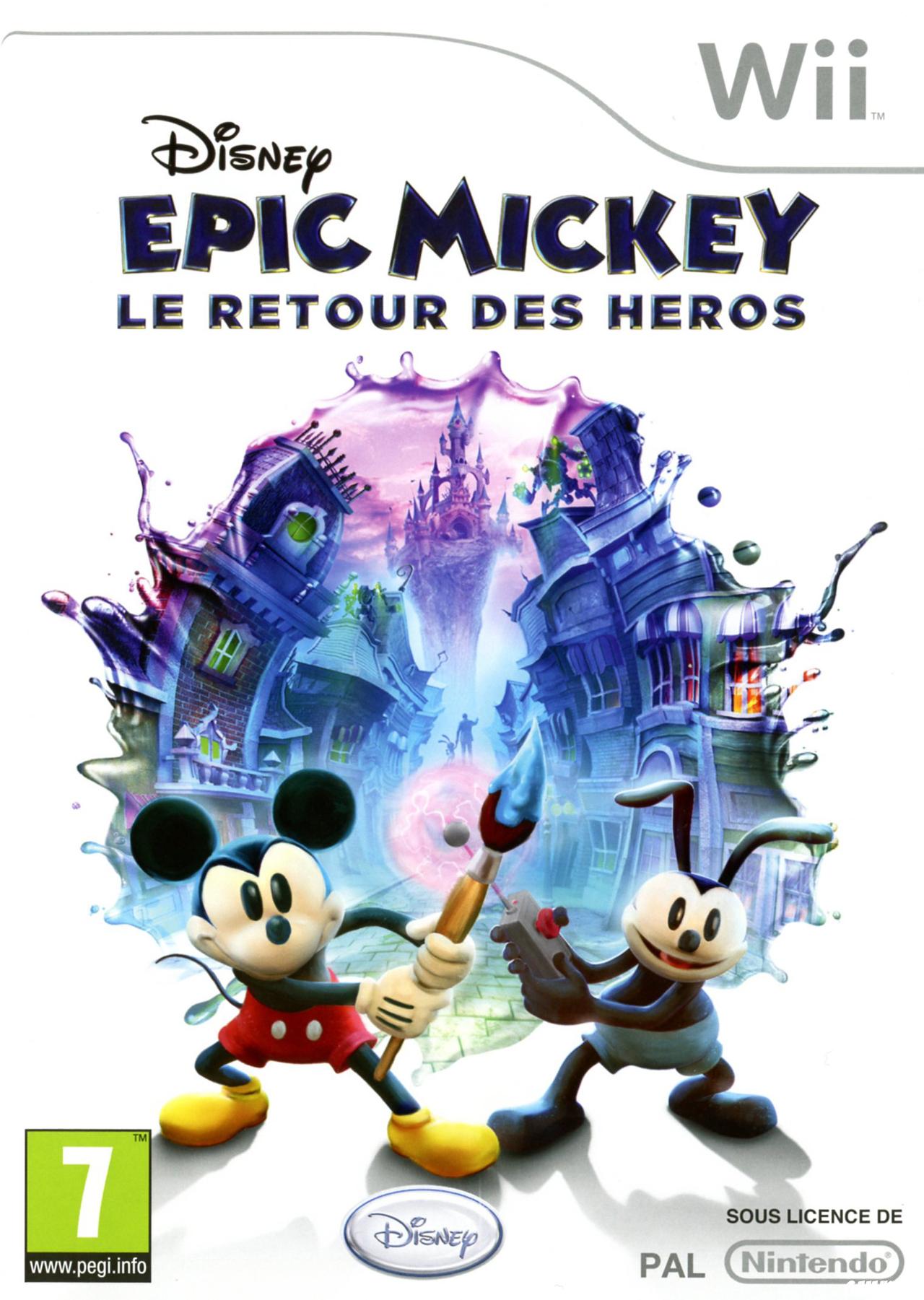 cover Epic Mickey : Le Retour des Héros wii