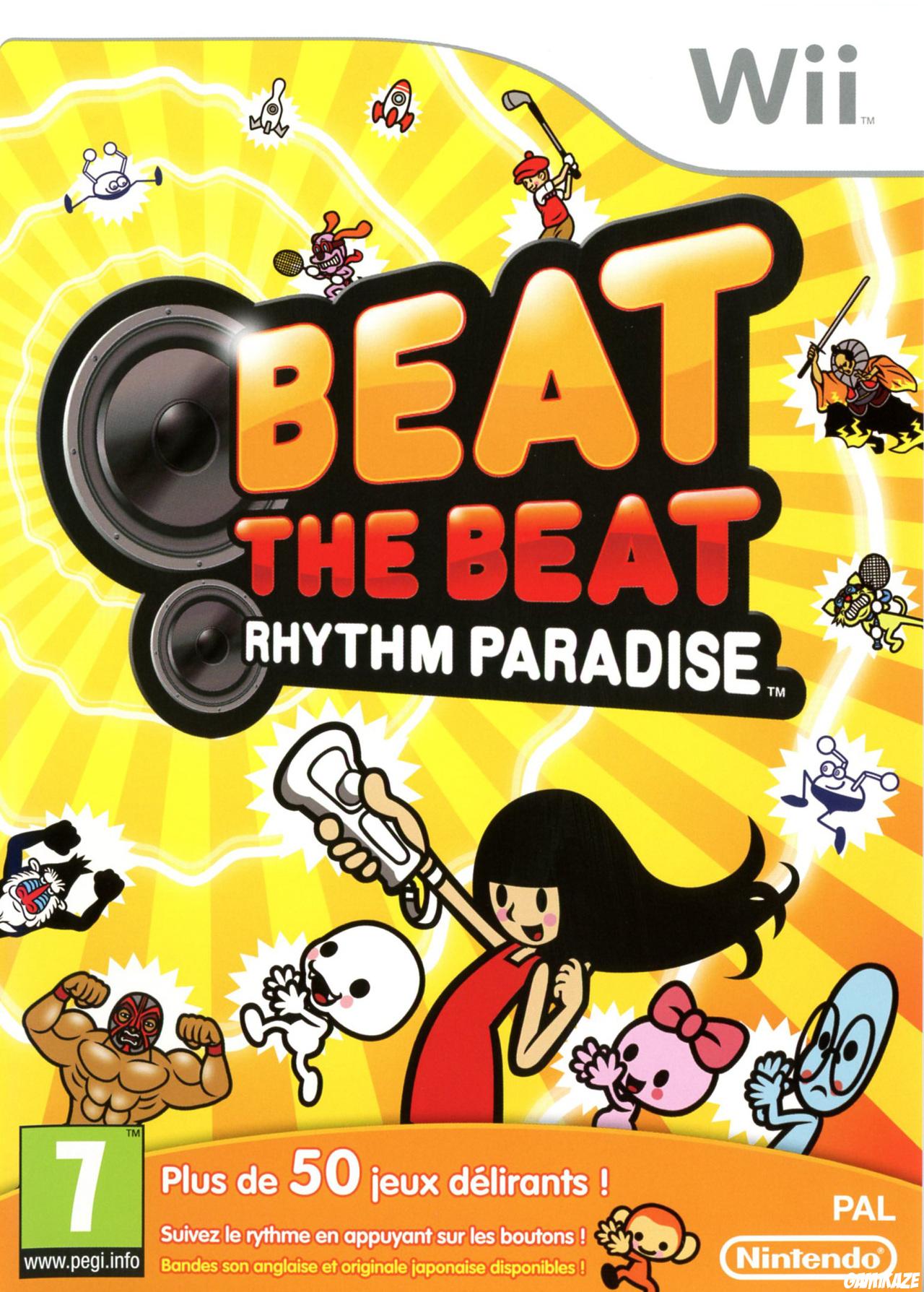 cover Beat the Beat : Rhythm Paradise wii