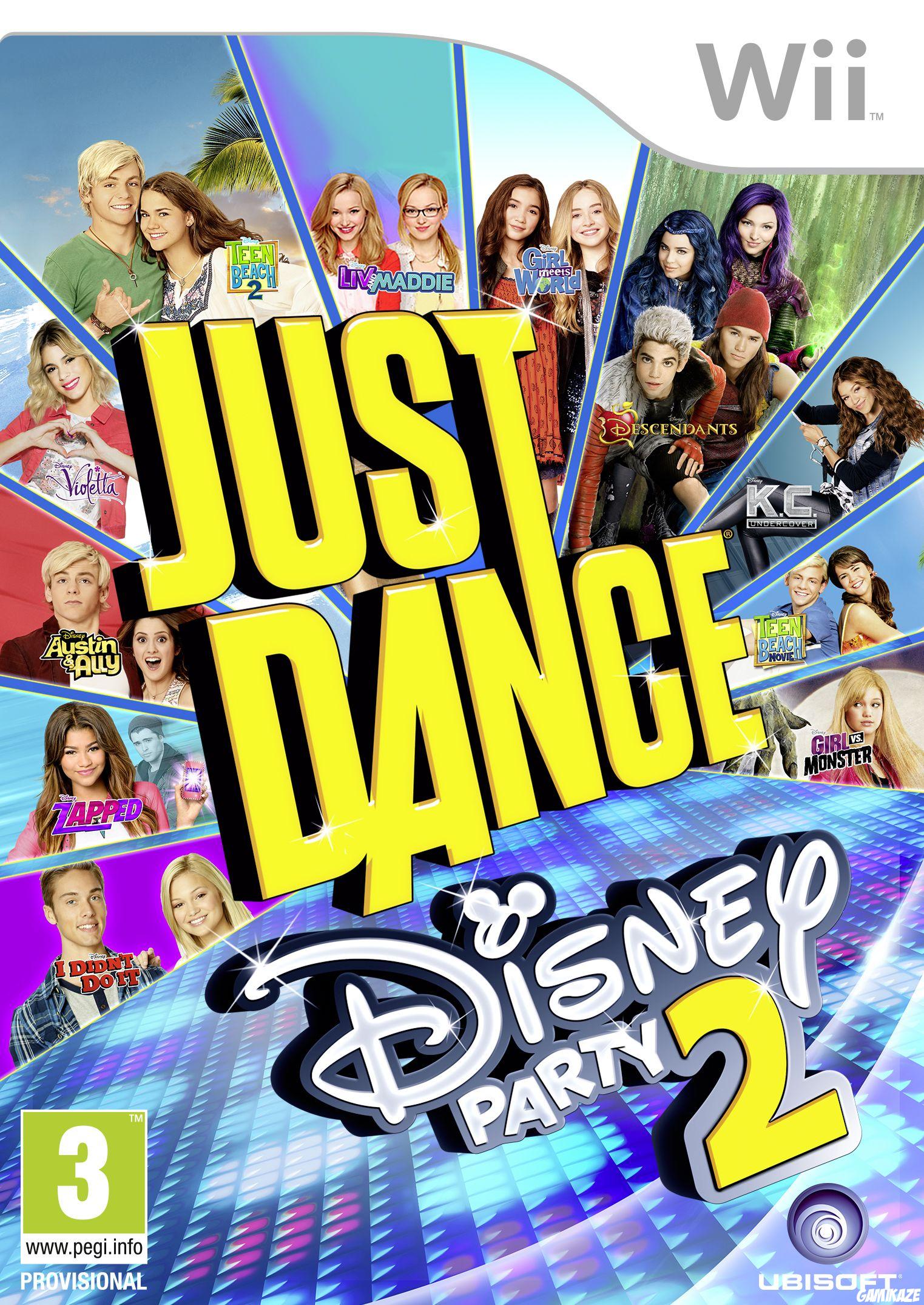cover Just Dance : Disney Party 2 wii
