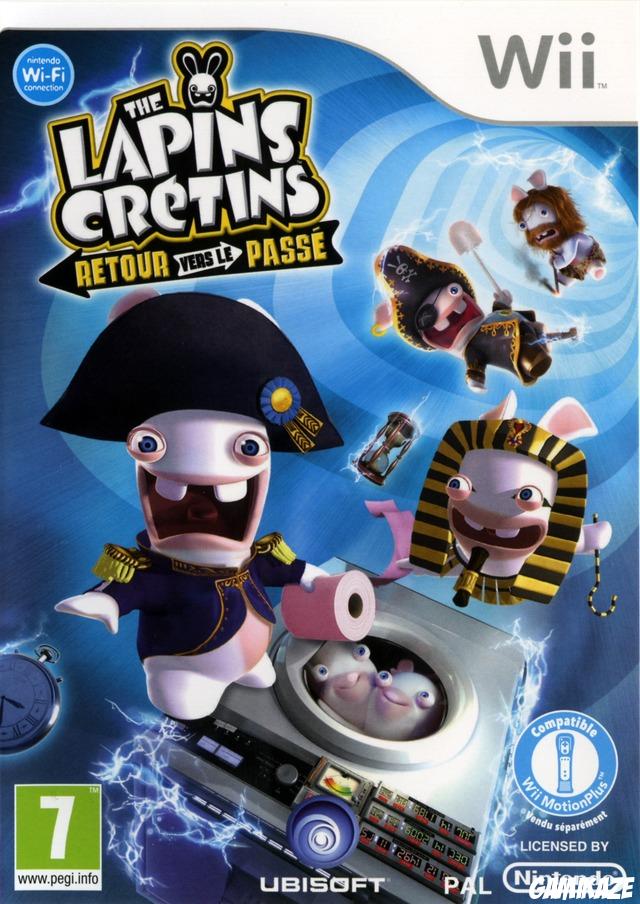 cover The Lapins Crétins : Retour vers le Passé wii