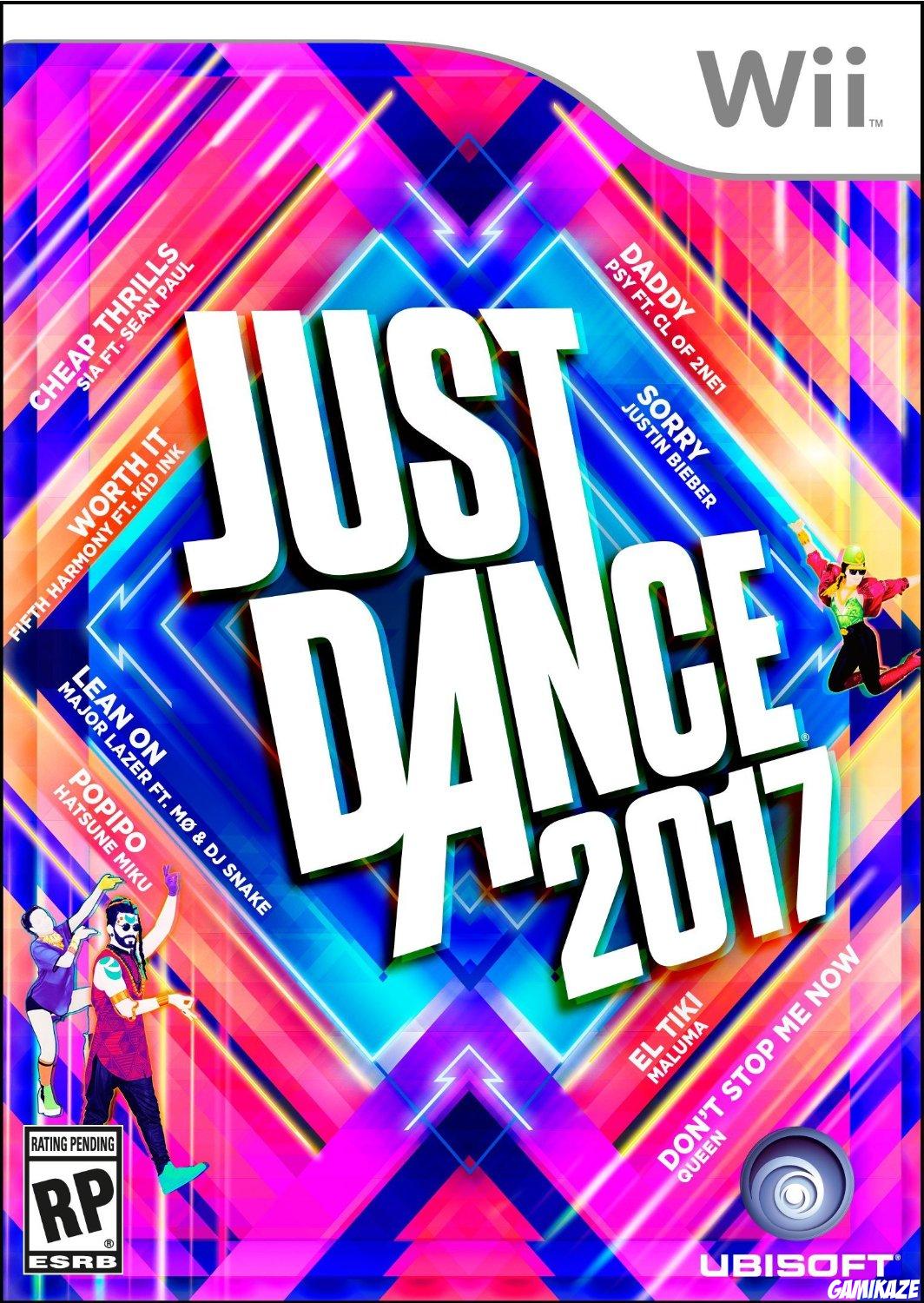 cover Just Dance 2017 wii