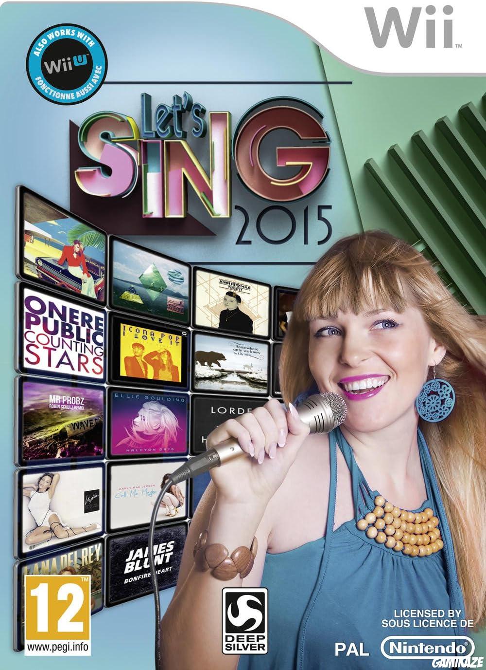cover Let's Sing 2015 wii