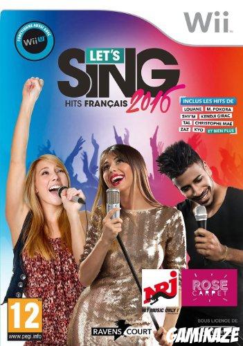 cover Let's Sing 2016 wii