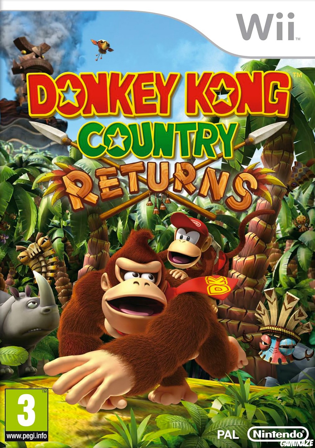 cover Donkey Kong Country Returns wii