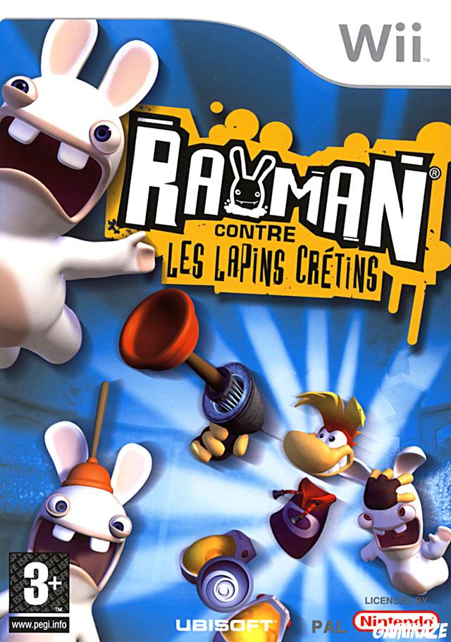 cover Rayman contre les Lapins Crétins wii