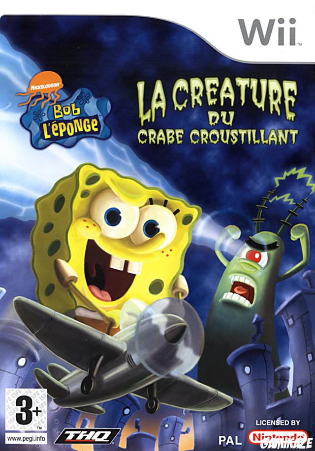 cover Bob l'Eponge : La Creature du Crabe Croustillant wii