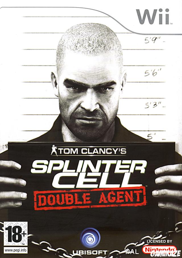 cover Splinter Cell Double Agent wii
