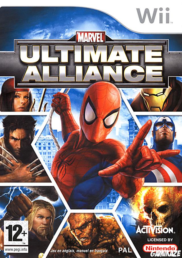 cover Marvel Ultimate Alliance wii