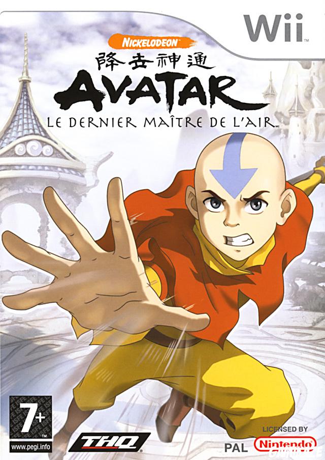 cover Avatar : Le Dernier Maître de l'Air wii