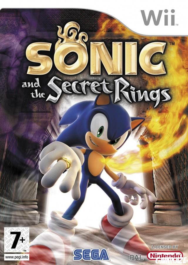 cover Sonic and the Secret Rings wii
