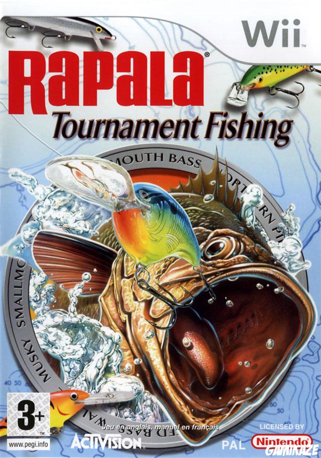 cover Rapala Tournament Fishing  wii