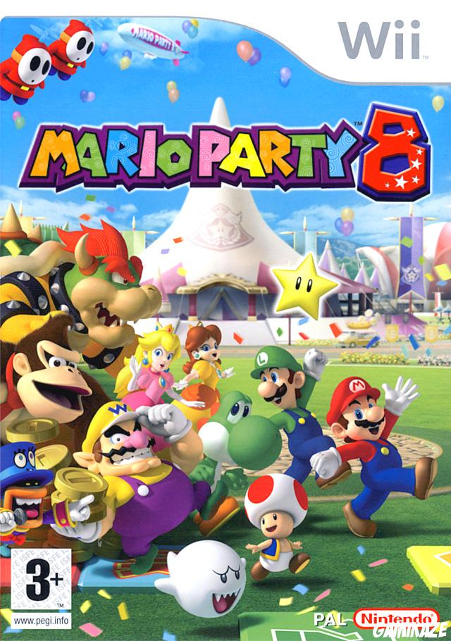 cover Mario Party 8 wii