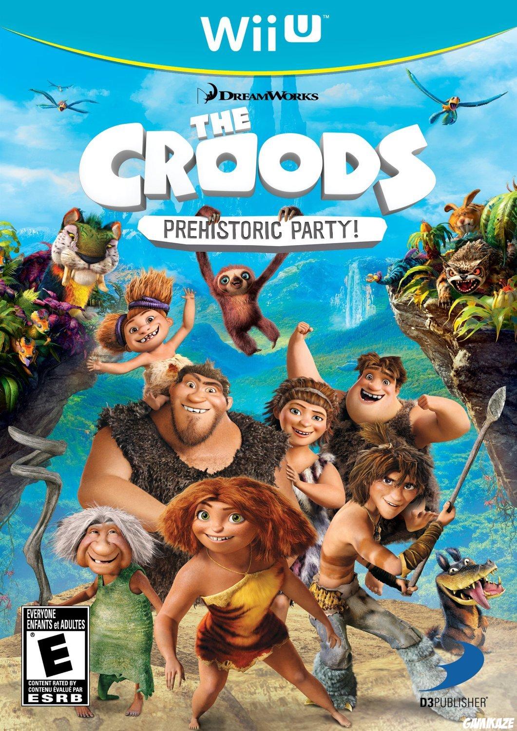 cover Les Croods : Fête Préhistorique wiiu