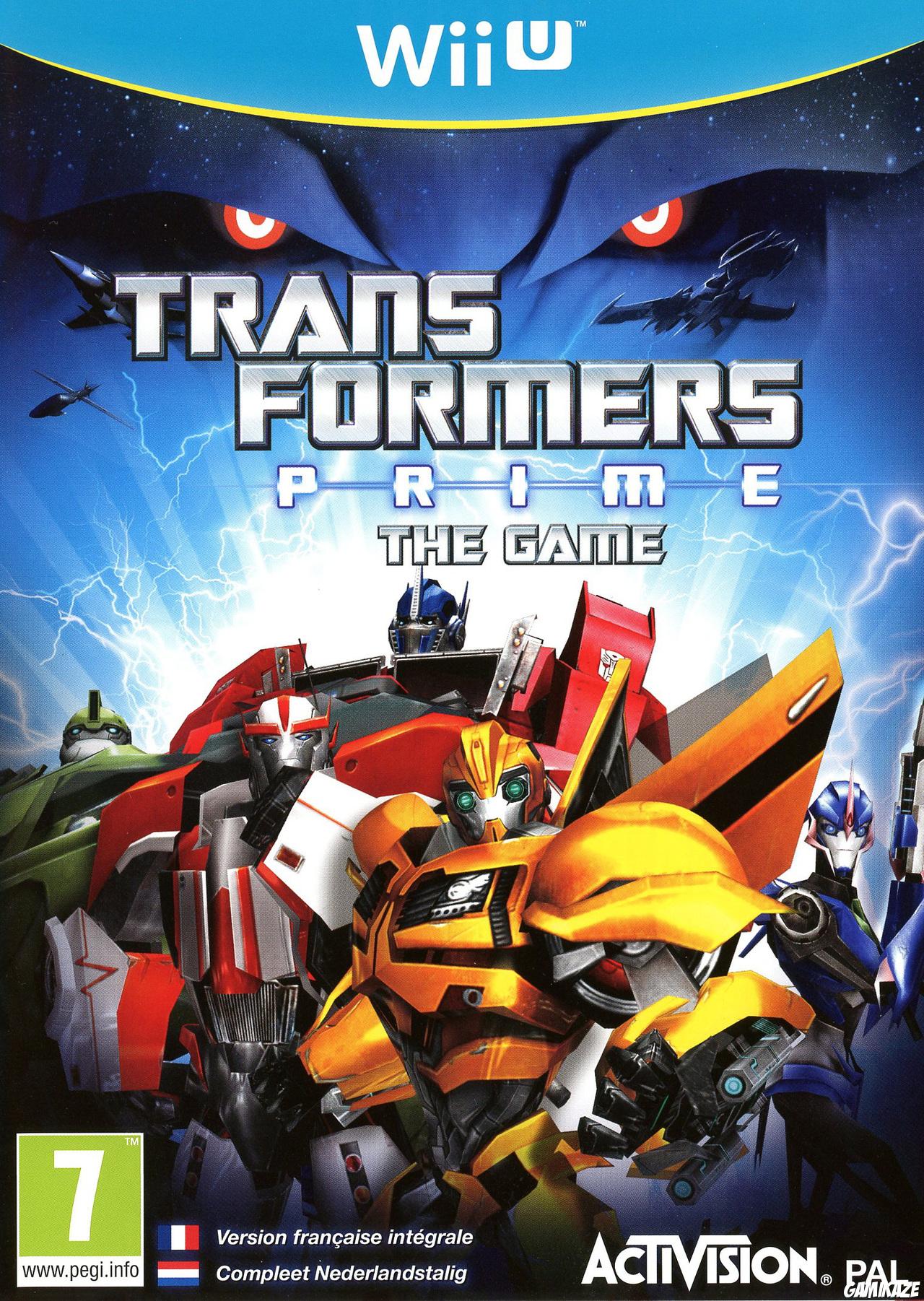 cover Transformers Prime : The Game wiiu