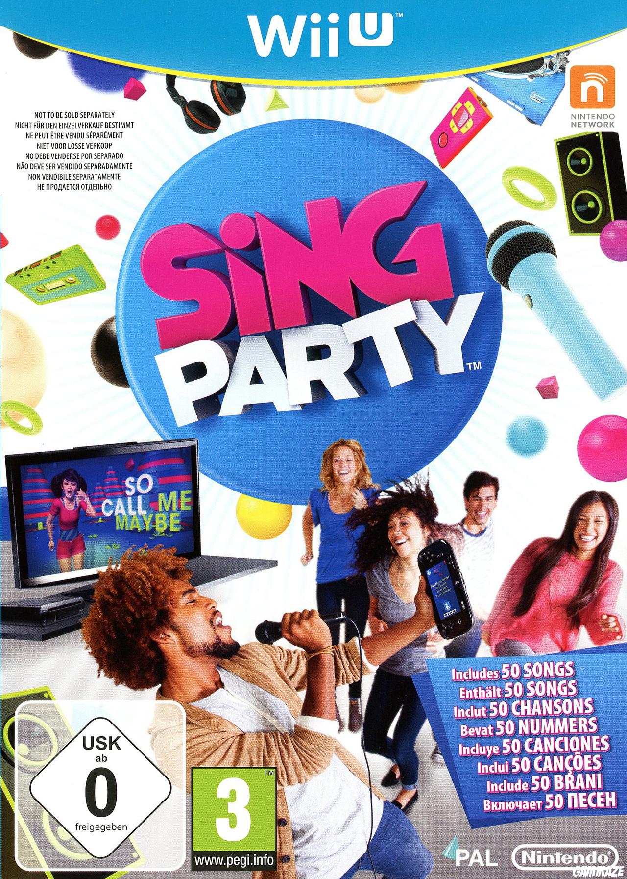 cover SiNG Party wiiu