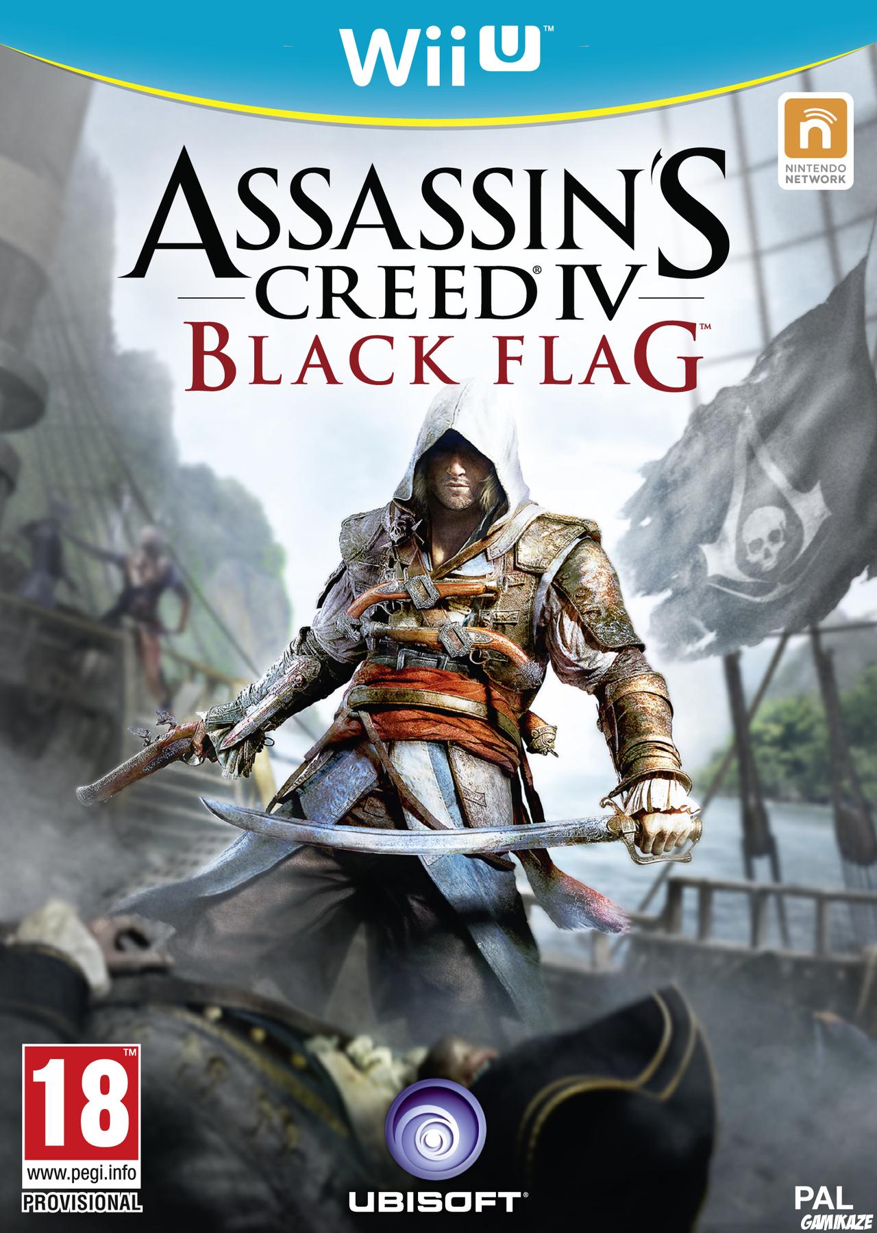 cover Assassin's Creed IV : Black Flag wiiu