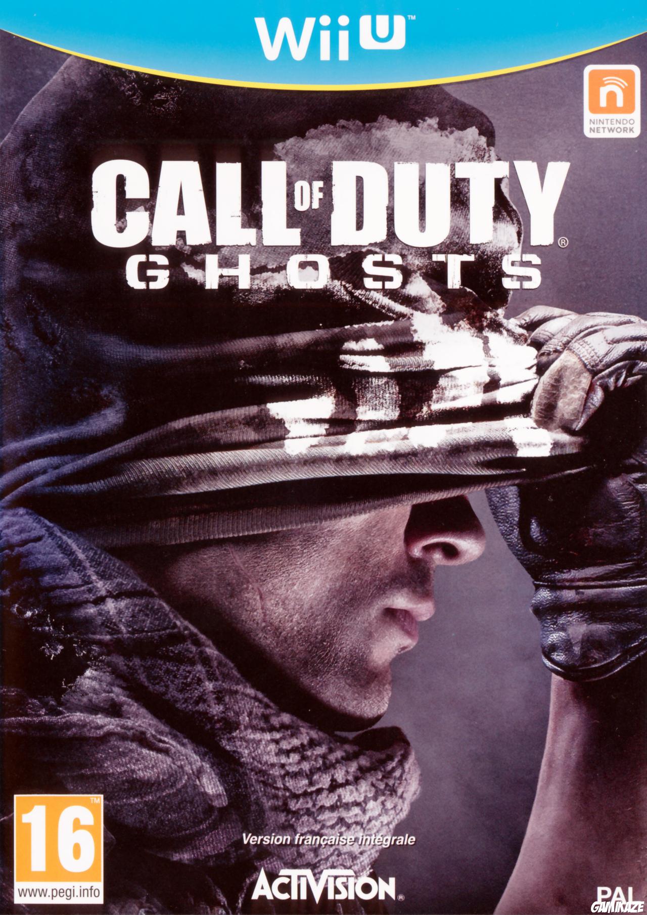 cover Call of Duty : Ghosts wiiu