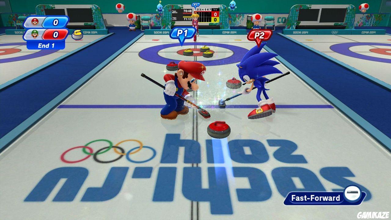 Mario & Sonic aux Jeux Olympiques d'Hiver de Sotchi 2014