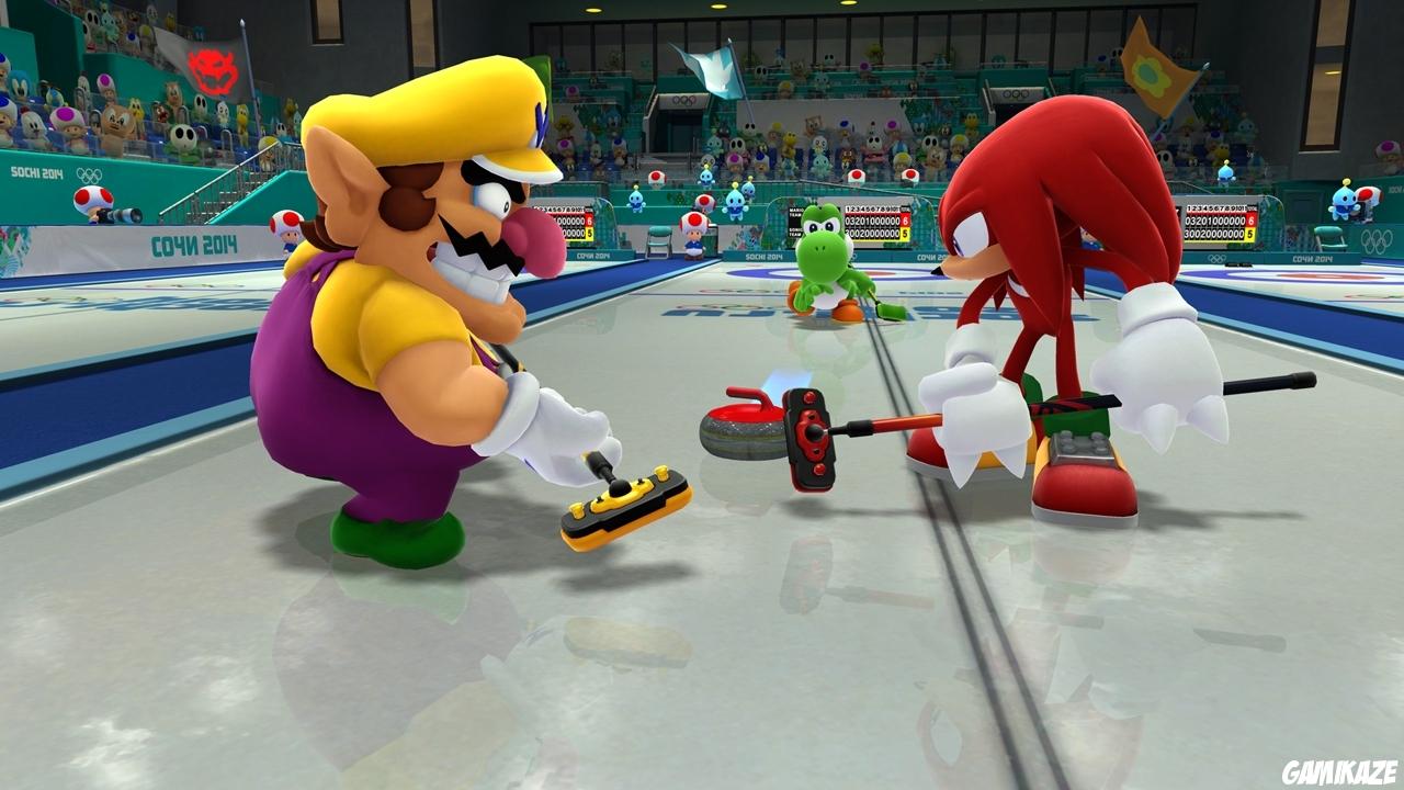 Mario & Sonic aux Jeux Olympiques d'Hiver de Sotchi 2014