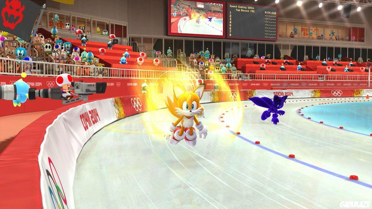 Mario & Sonic aux Jeux Olympiques d'Hiver de Sotchi 2014