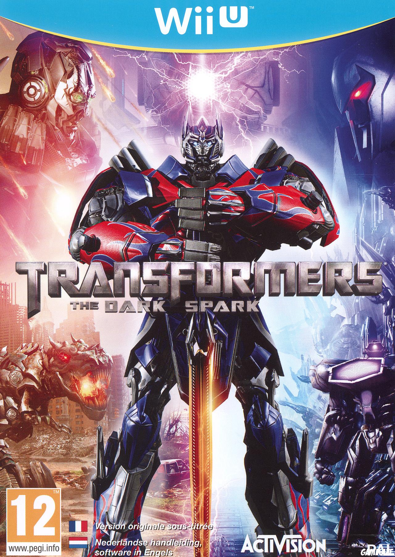 cover Transformers : Rise of the Dark Spark wiiu