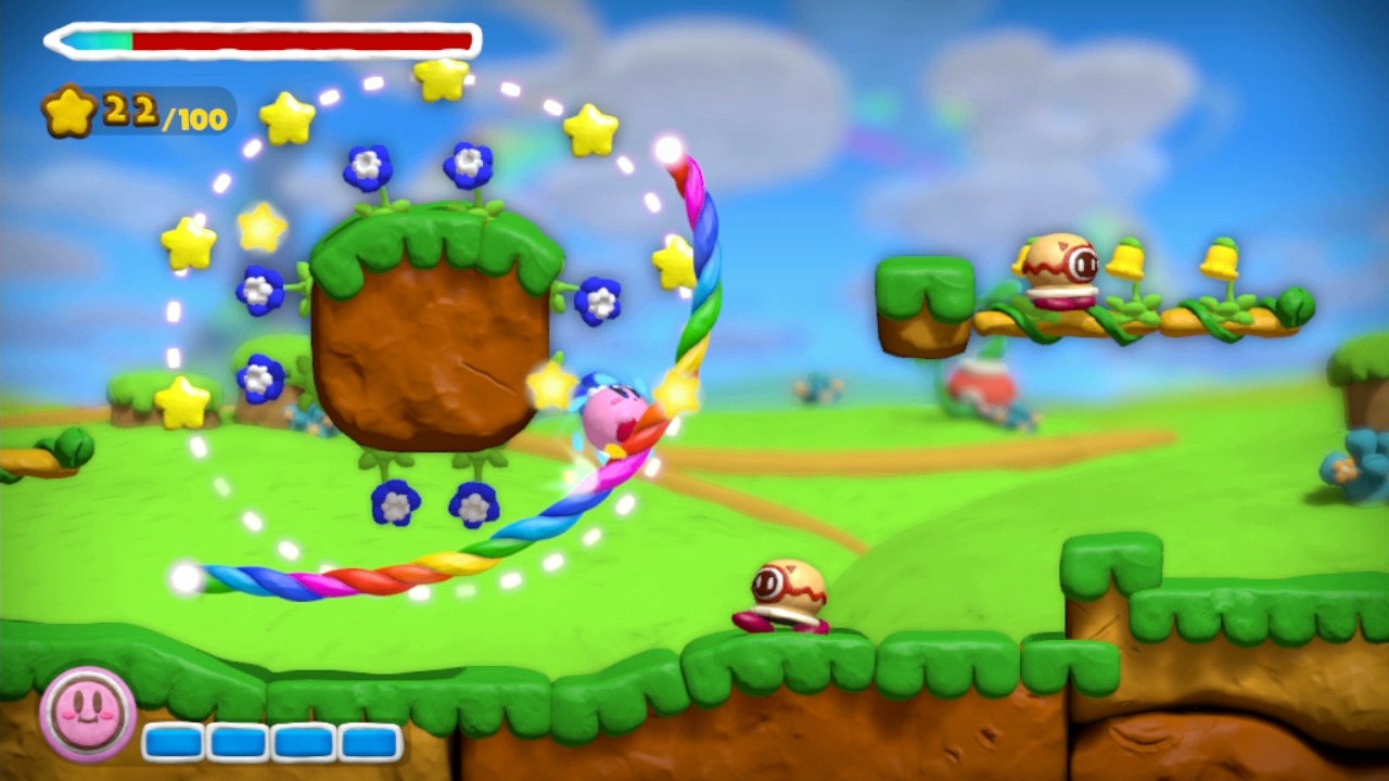 Kirby et le pinceau arc-en-ciel