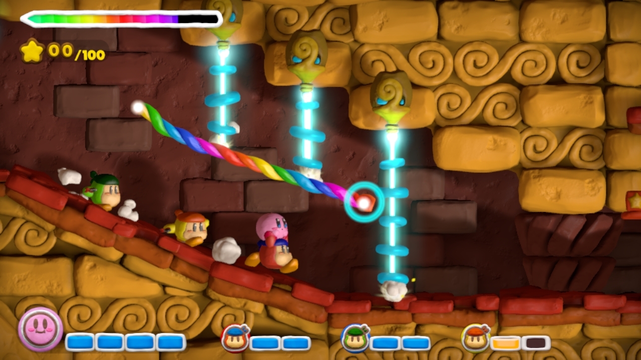 Kirby et le pinceau arc-en-ciel