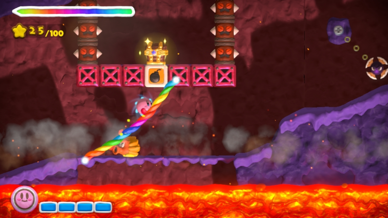 Kirby et le pinceau arc-en-ciel