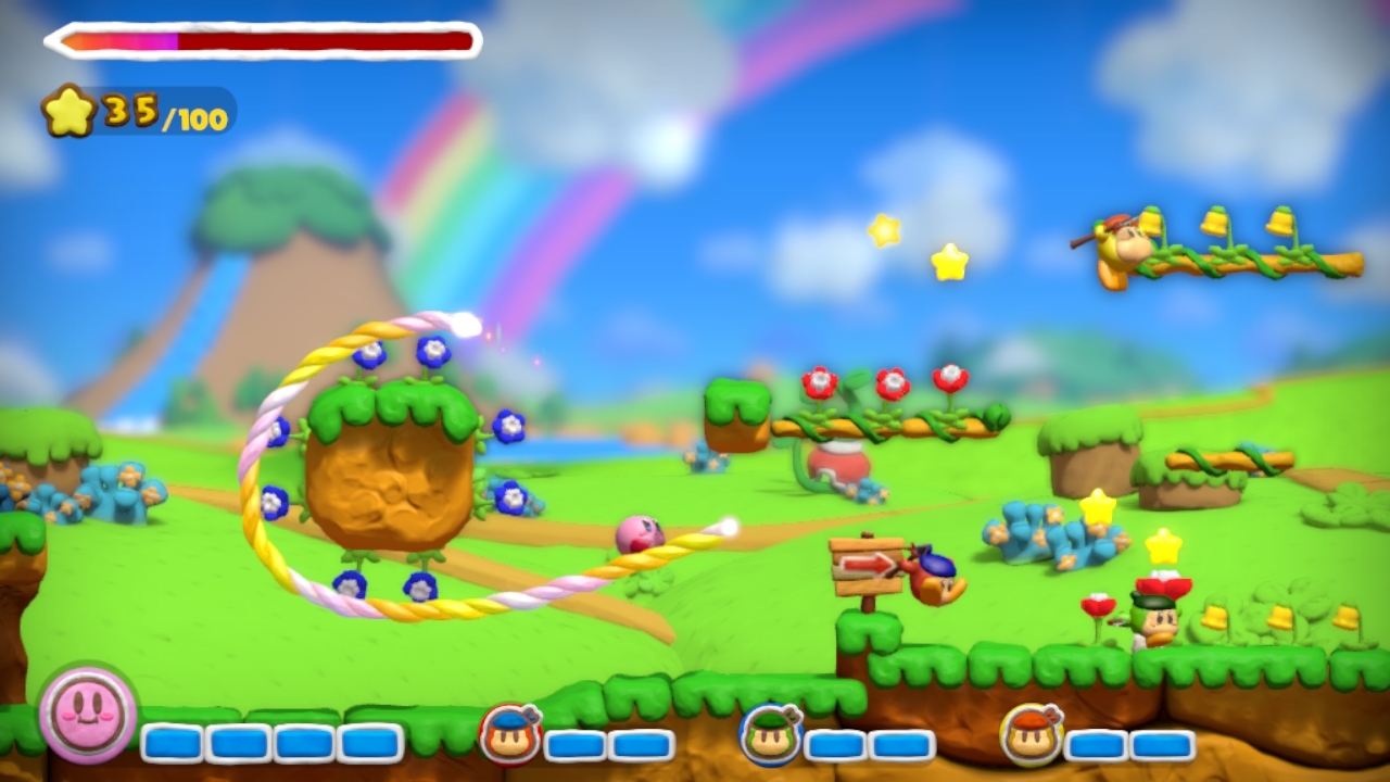 Kirby et le pinceau arc-en-ciel
