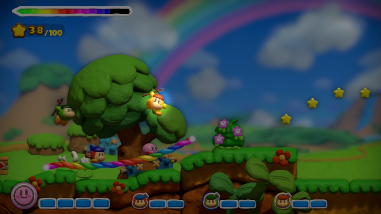 Kirby et le pinceau arc-en-ciel
